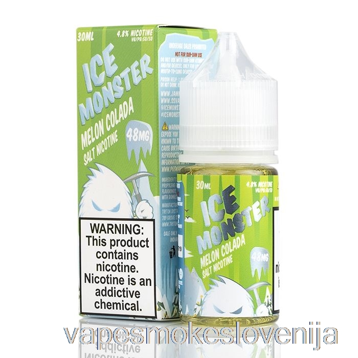 Vape Za Enkratno Uporabo Ice Melon Colada - Ice Monster Salts - 30ml 24mg